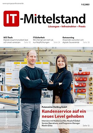 Cover der Zeitschrift IT-Mittelstand: Ausgabe 01-2025