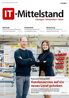 Cover der Zeitschrift IT-Mittelstand: Ausgabe 01-2025