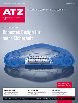 Cover der Zeitschrift ATZ: Ausgabe 05-2025